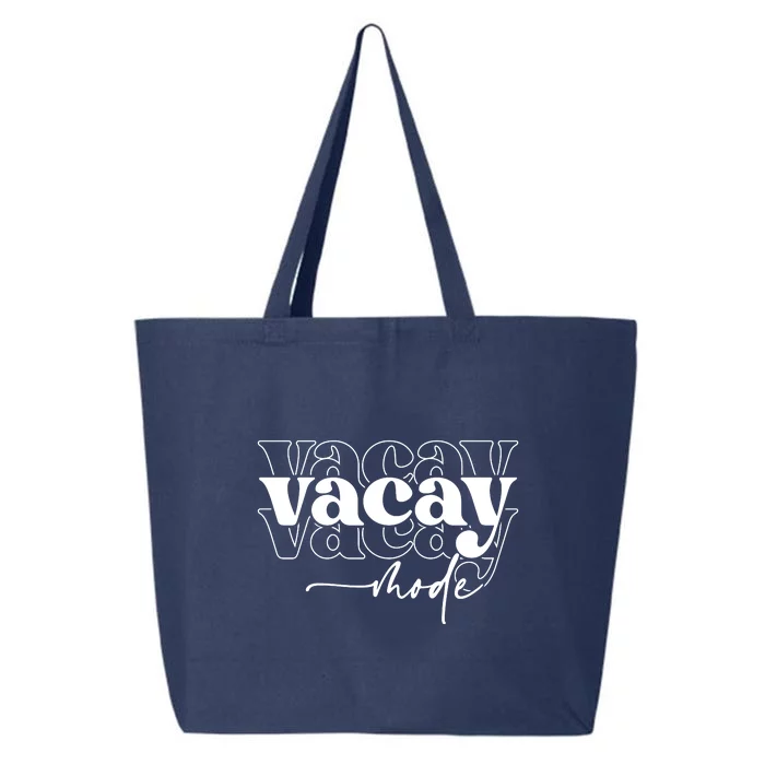 Vacay Vacation Mode On 25L Jumbo Tote