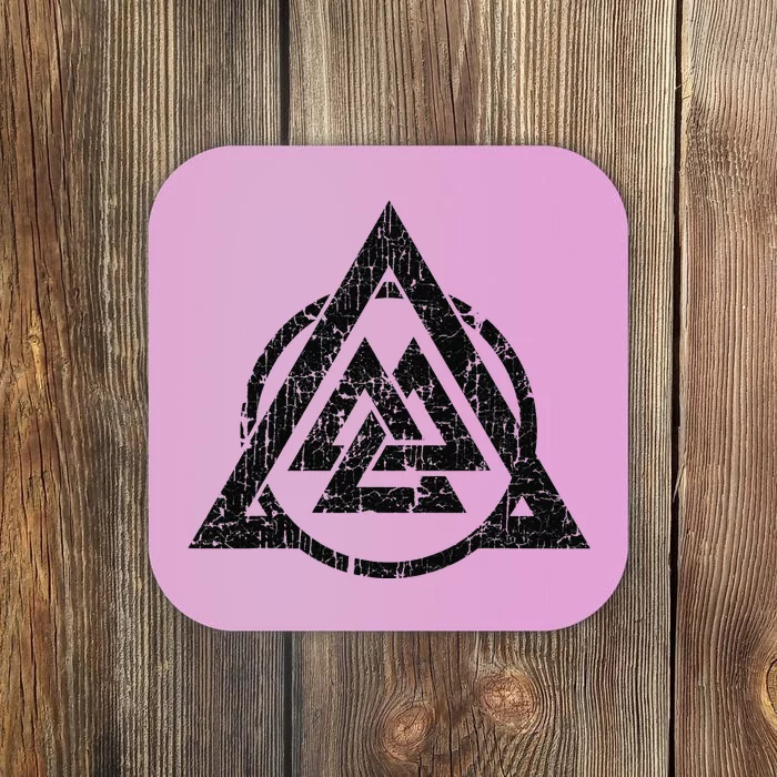 Viking Valknut Norse Pagan Mythology Symbol Coaster