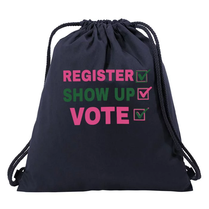 Vote Drawstring Bag