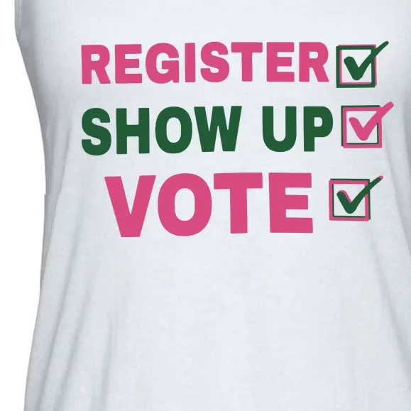 Vote Ladies Essential Flowy Tank