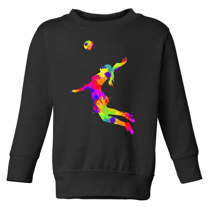 Volleyball Toddler Sweatshirt