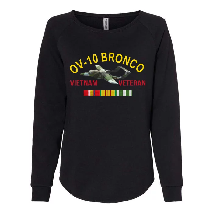 Vietnam Veteran O V 10 Aircraft Vietnam Womens California Wash Sweatshirt