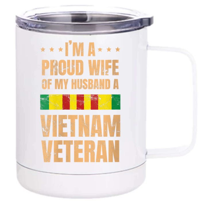 Vietnam Veteran Of The United States Father´s Day Front & Back 12oz Stainless Steel Tumbler Cup