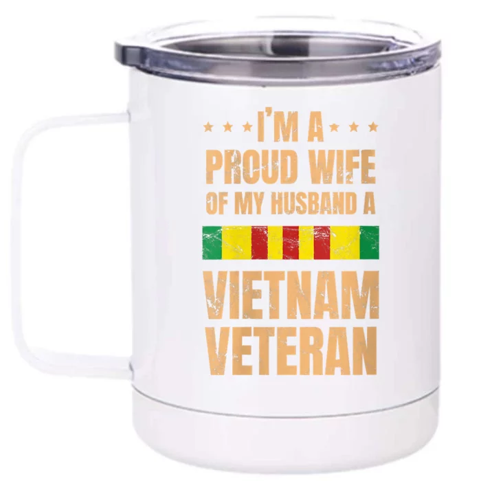 Vietnam Veteran Of The United States Father´s Day Front & Back 12oz Stainless Steel Tumbler Cup