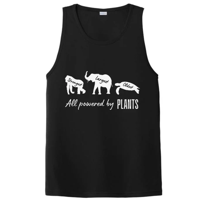 Vegan Vegetarian Powered By Plants Strongest Largest Oldest Performance Tank