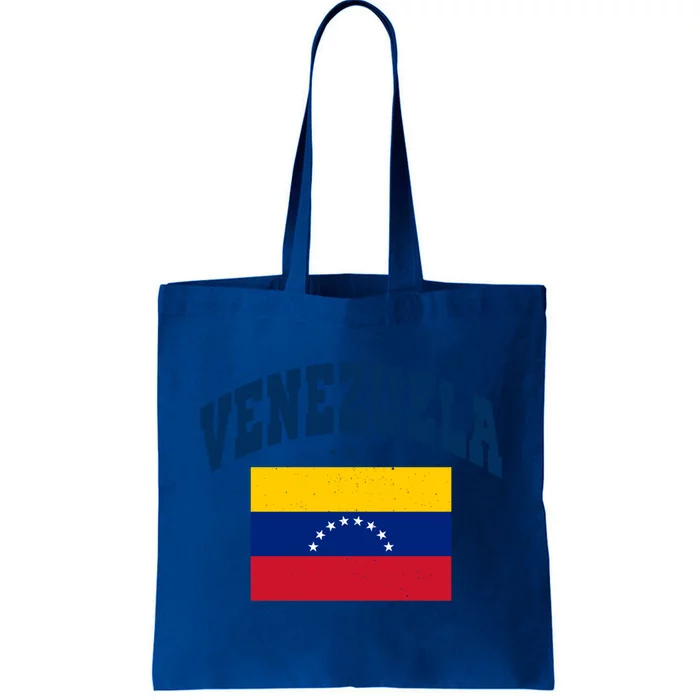 Vintage Venezuela Patriotic Throwback Athletic Meaningful Gift Tote Bag