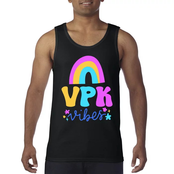 Vpk Vibes Prek Vpk Teacher And Vpk Student Tank Top