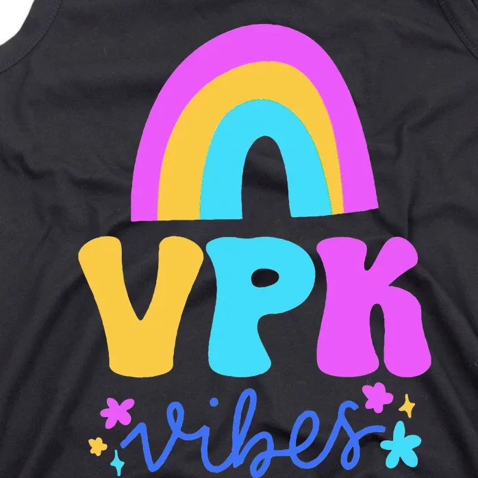 Vpk Vibes Prek Vpk Teacher And Vpk Student Tank Top