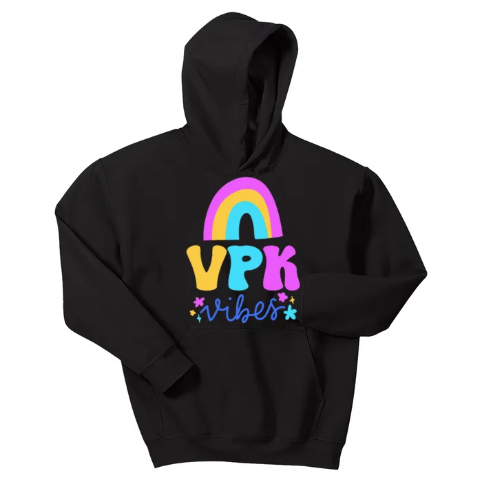 Vpk Vibes Prek Vpk Teacher And Vpk Student Kids Hoodie