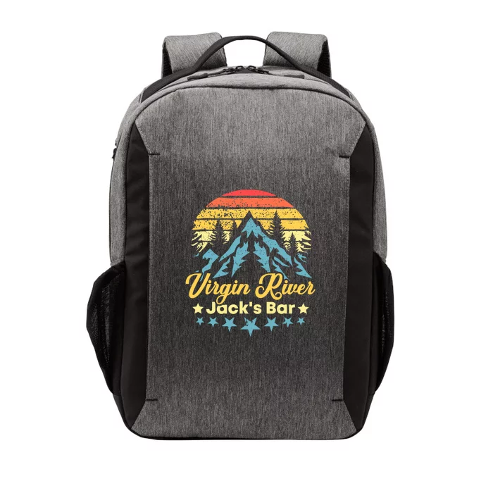 Vintage Virgin River Jack's Bar Vector Backpack