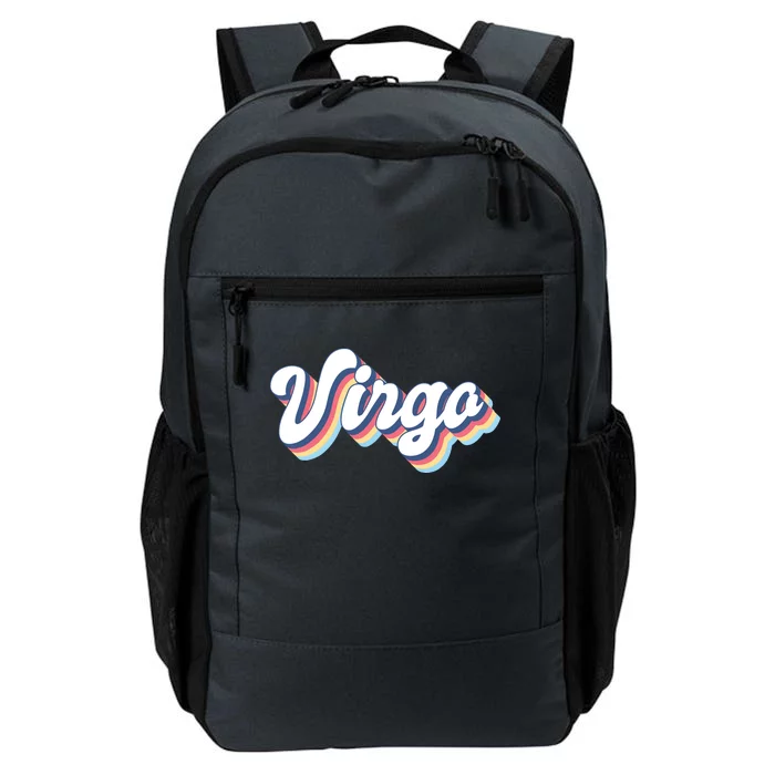 Virgo Vintage Retro Zodiac Sign Virgo Constellation Design Daily Commute Backpack