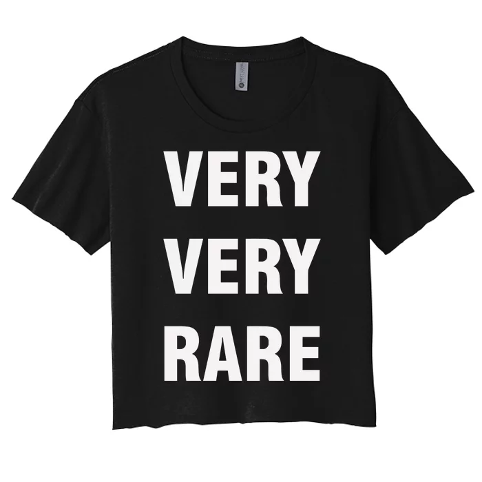 Very Very Rare Women's Crop Top Tee