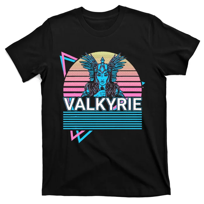 Valkyrie Viking Retro T-Shirt