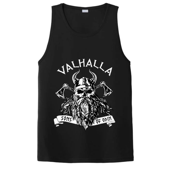 Viking Valhalla Sons Of Odin Norse Nordish Thor Mythology Performance Tank