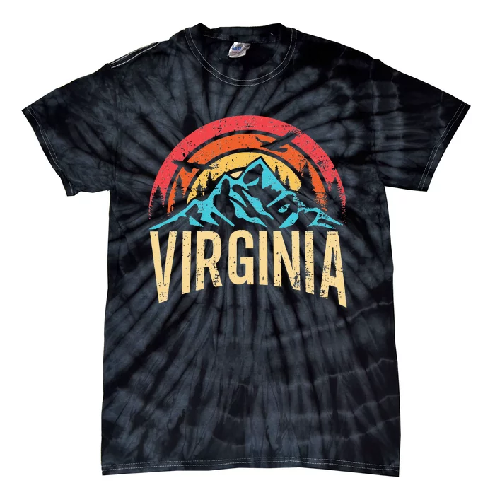 Virginia Virginia State Retro Virginia Tie-Dye T-Shirt