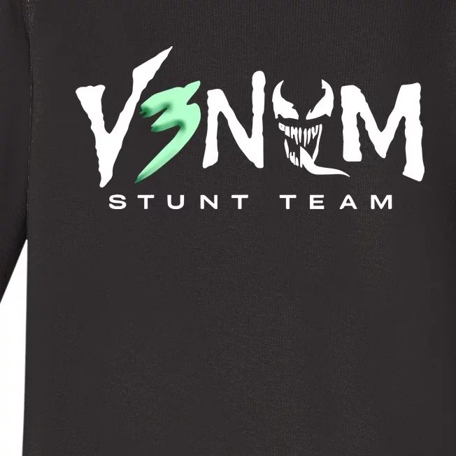 Venom V3nom Stunt Team Baby Long Sleeve Bodysuit