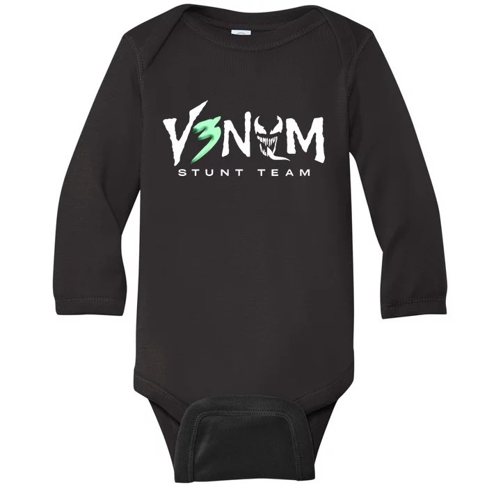 Venom V3nom Stunt Team Baby Long Sleeve Bodysuit