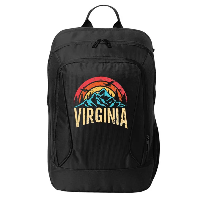 Virginia Virginia State Retro Virginia City Backpack