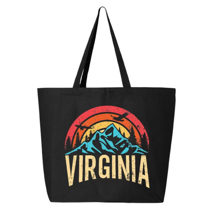 Virginia Virginia State Retro Virginia 25L Jumbo Tote