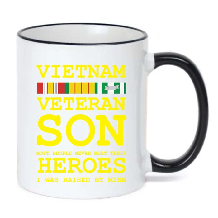 Vietnam Veteran Son Gift For Veterans Day Gift Black Color Changing Mug