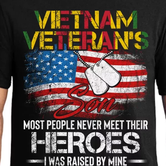 Vietnam Veterans Son Vietnam Vet Gift Pajama Set