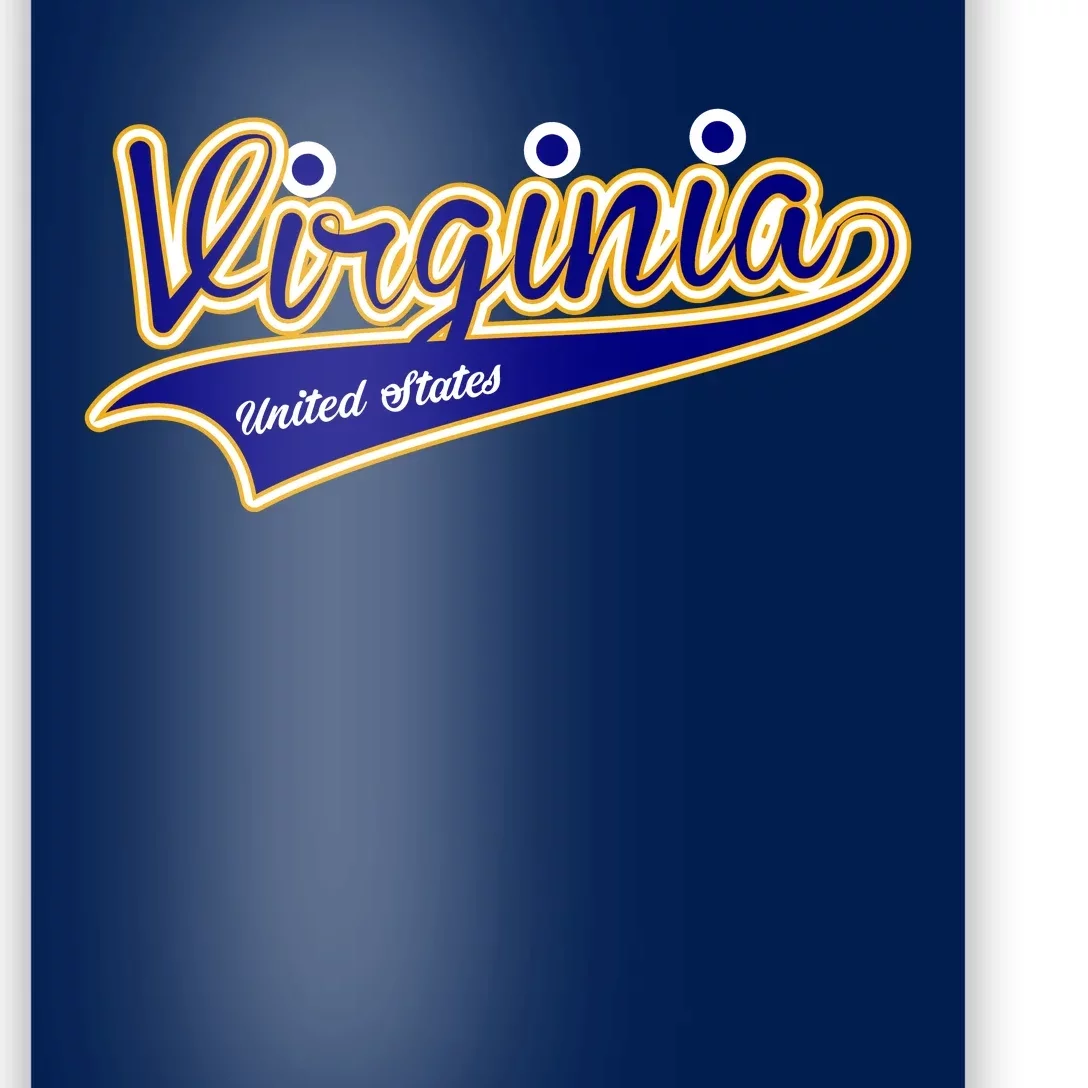 Virginia Varsity Style Poster