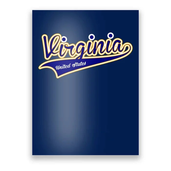 Virginia Varsity Style Poster