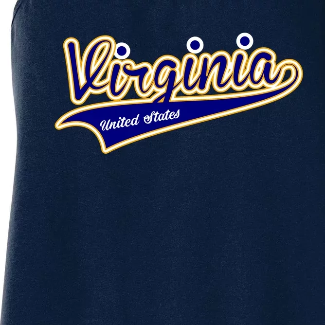 Virginia Varsity Style Women's Racerback Tank