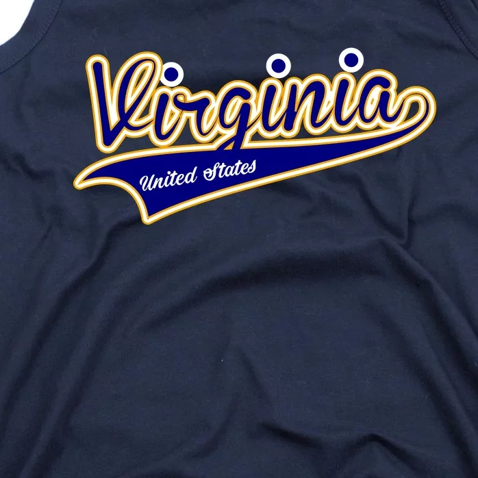 Virginia Varsity Style Tank Top