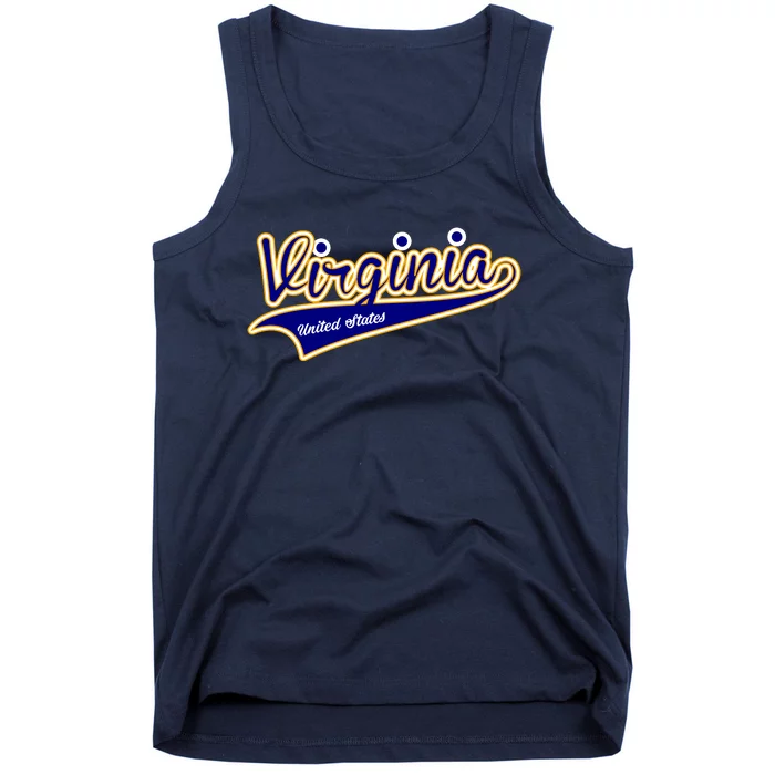 Virginia Varsity Style Tank Top