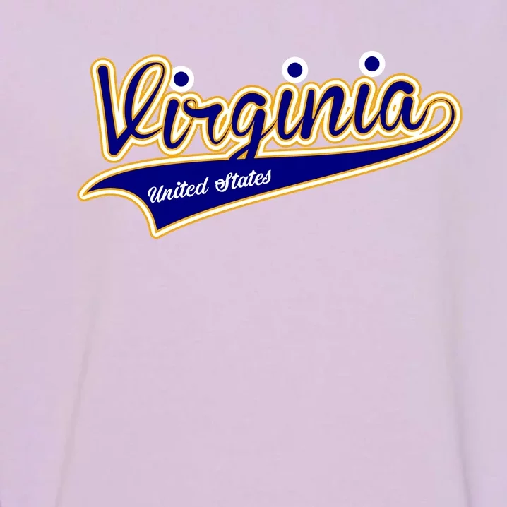 Virginia Varsity Style Garment-Dyed Sweatshirt