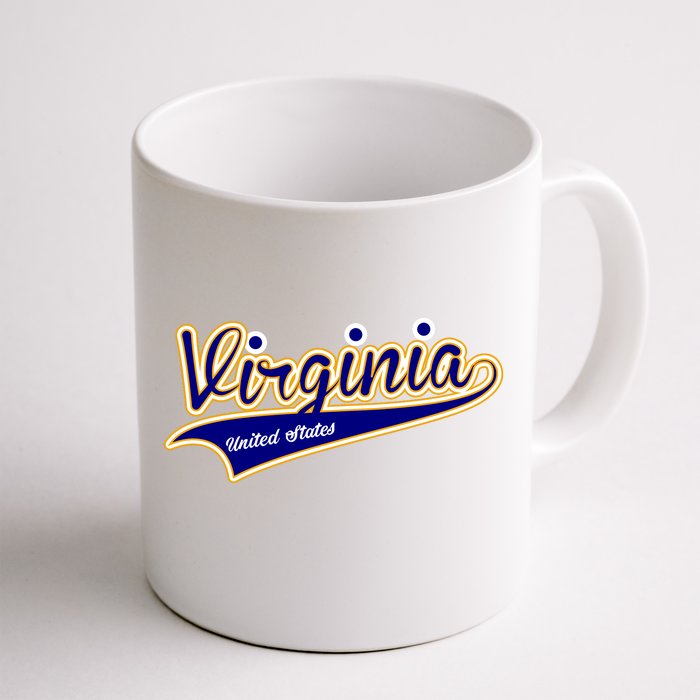 Virginia Varsity Style Front & Back Coffee Mug