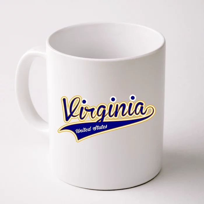 Virginia Varsity Style Front & Back Coffee Mug