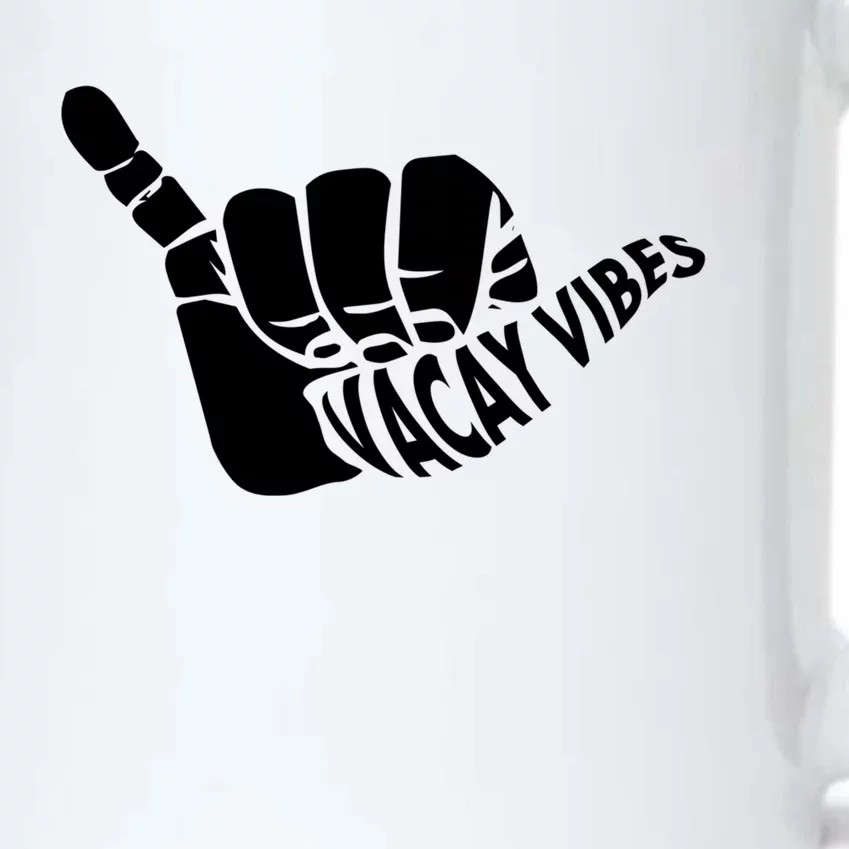 Vacay Vibes Shaka Gift Black Color Changing Mug