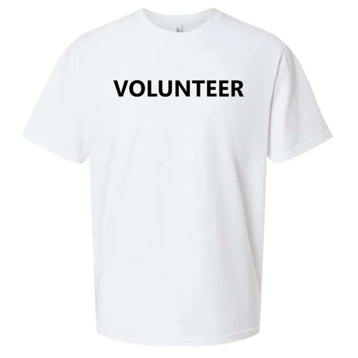 Volunteer Volunteering Staff Uniform Event Church Group Sueded Cloud Jersey T-Shirt