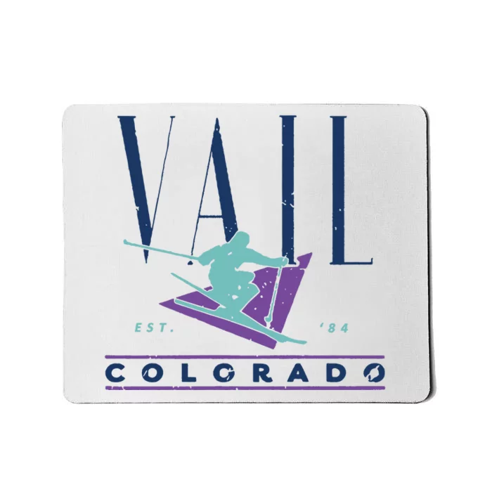 Vail Vintage Ski Mousepad