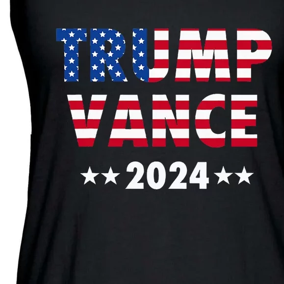 Vance Vp Trump Vice President Vance Trump Ladies Essential Flowy Tank