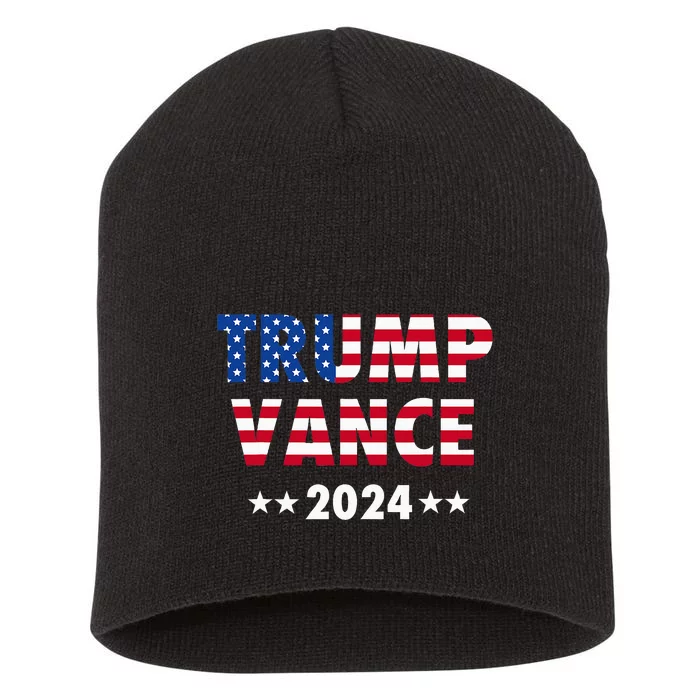 Vance Vp Trump Vice President Vance Trump Short Acrylic Beanie