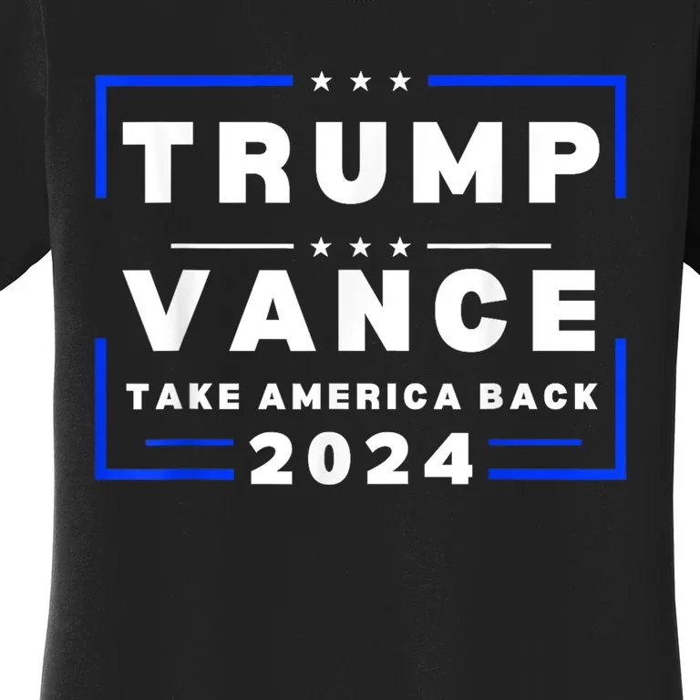 Vance Vp Trump Vice President Vance Trump 2024 Red Women's T-Shirt