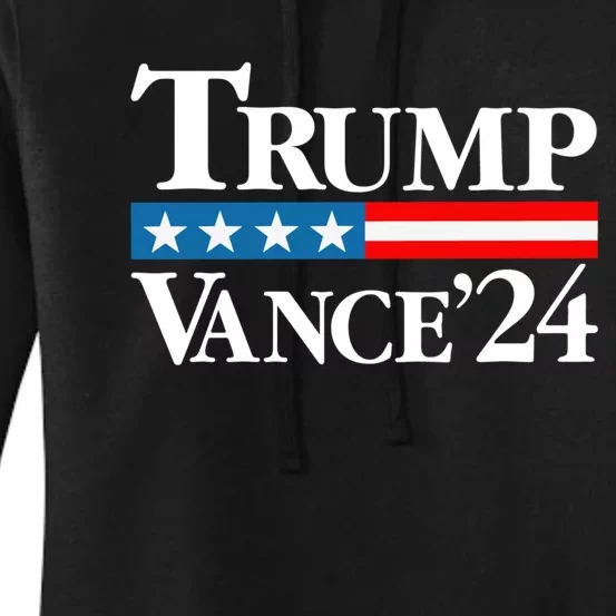 Vance Vp Trump Vice President Vance Trump 2024 Vp Usa Election Patriotic Women's Pullover Hoodie