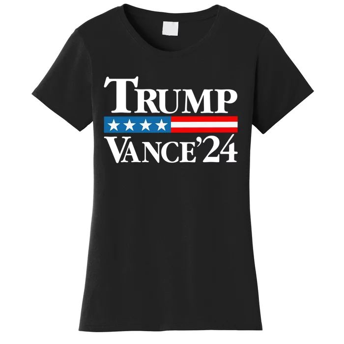 Vance Vp Trump Vice President Vance Trump 2024 Vp Usa Election Patriotic Women's T-Shirt