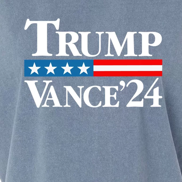 Vance Vp Trump Vice President Vance Trump 2024 Vp Usa Election Patriotic Garment-Dyed Women's Muscle Tee