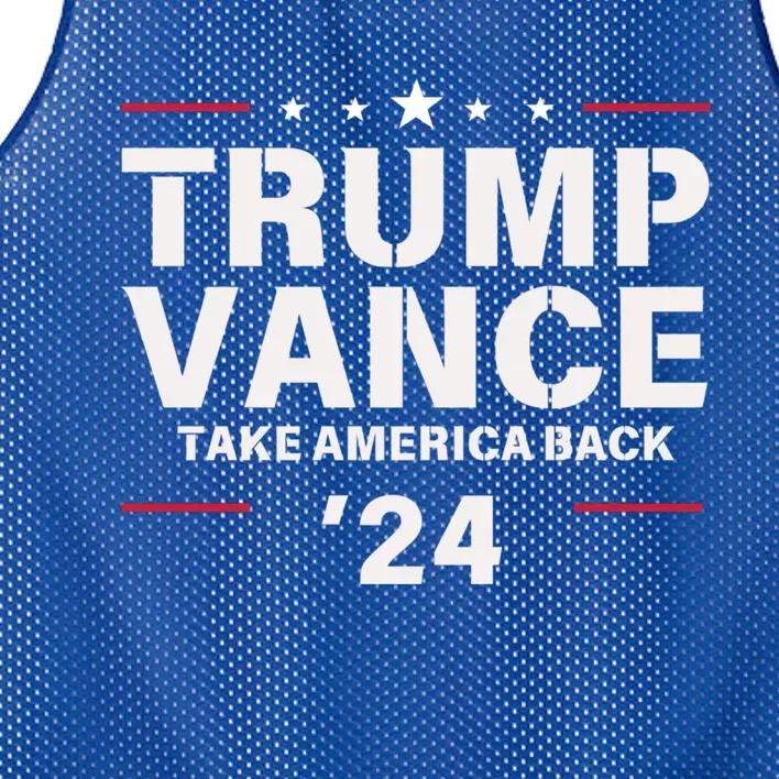 Vance Vp Trump Vice President Vance Trump 2024 Great Gift Mesh Reversible Basketball Jersey Tank