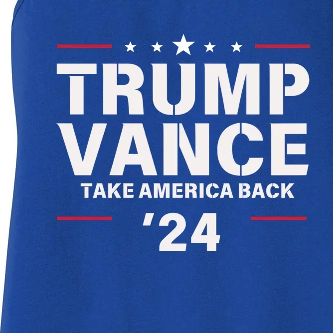 Vance Vp Trump Vice President Vance Trump 2024 Great Gift Women's Racerback Tank