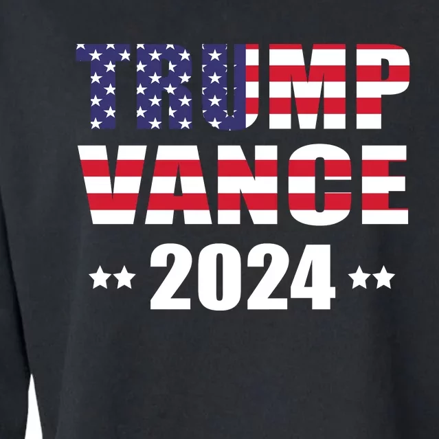 Vance Vp Trump Vice President Vance Trump Cropped Pullover Crew