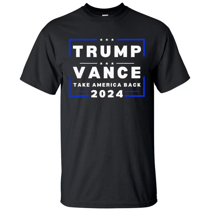 Vance Vp Trump Vice President Vance Trump 2024 Red Tall T-Shirt