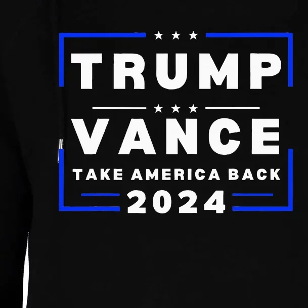 Vance Vp Trump Vice President Vance Trump 2024 Red Womens Funnel Neck Pullover Hood