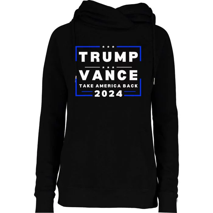 Vance Vp Trump Vice President Vance Trump 2024 Red Womens Funnel Neck Pullover Hood