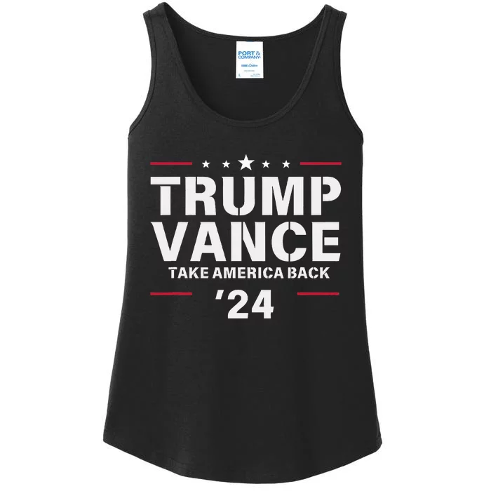 Vance Vp Trump Vice President Vance Trump 2024 Ladies Essential Tank