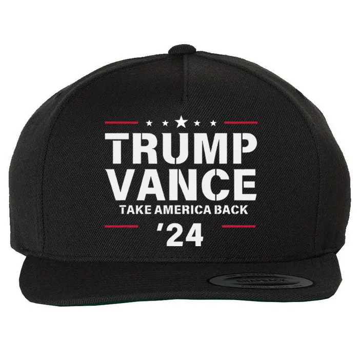 Vance Vp Trump Vice President Vance Trump 2024 Wool Snapback Cap